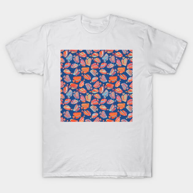 Colored fish T-Shirt by artverich